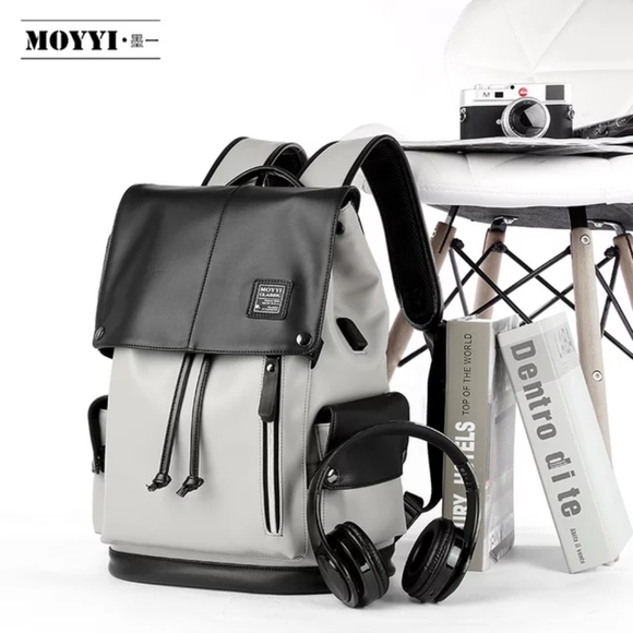 Backpack pu leather/high quality/ waterproof / durable/ - Picture 5 of 8